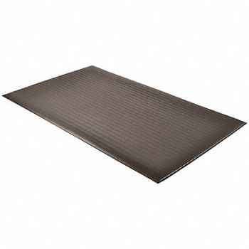 NOTRAX Antifatigue Runner Black 6ft. x 60ft., 25PJ23
