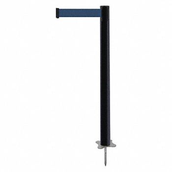TENSABARRIER Spike Post Black Post 43 H, 410A24