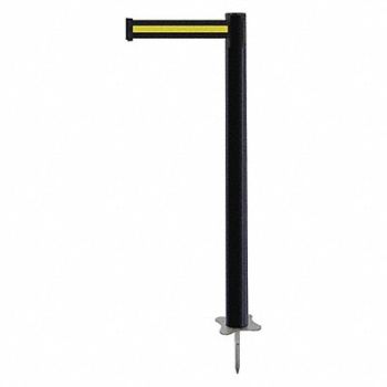 TENSABARRIER Spike Post Black Post 43 H, 410A54