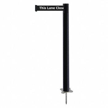 TENSABARRIER Spike Post Black Post 43 H, 410A80