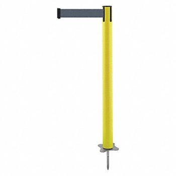 TENSABARRIER Spike Post Yellow Post 43 H, 410C10