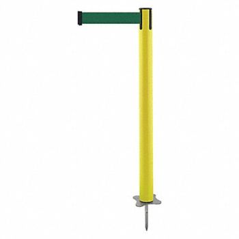 TENSABARRIER Spike Post Yellow Post 43 H, 410C14