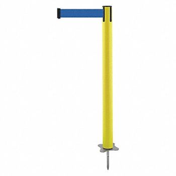 TENSABARRIER Spike Post Yellow Post 43 H, 410C16