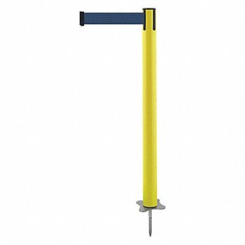TENSABARRIER Spike Post Yellow Post 43 H, 410C01