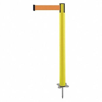 TENSABARRIER Spike Post Yellow Post 43 H, 410C03