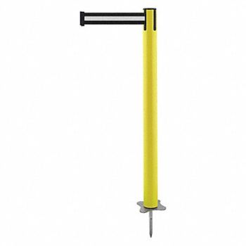 TENSABARRIER Spike Post Yellow Post 43 H, 410C32