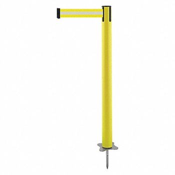 TENSABARRIER Spike Post Yellow Post 43 H, 410C33