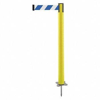 TENSABARRIER Spike Post Yellow Post 43 H, 410C39