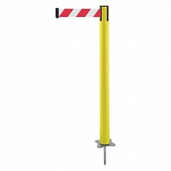 TENSABARRIER Spike Post Yellow Post 43 H, 410C41