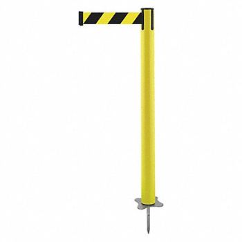 TENSABARRIER Spike Post Yellow Post 43 H, 410C42