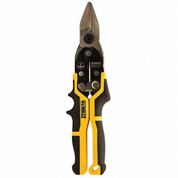 DEWALT Aviation Snip Straight Cutting 1-17/32 L, 410D24