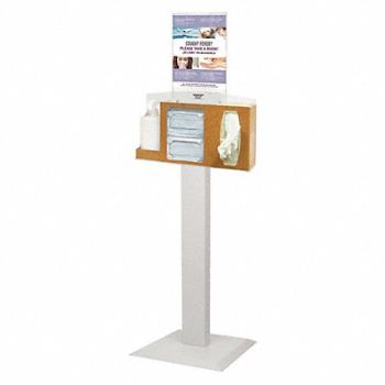 BOWMAN DISPENSERS Respiratory Hygiene Station 58-26/64 H, 410D50