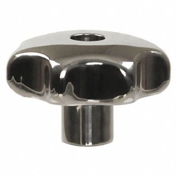 GRAINGER APPROVED Hand Knob Through Hole, 410N65