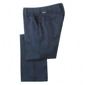 WORKRITE FIRE SERVICE Womens FR Pants Inseam 29 Navy Blue, 410R80