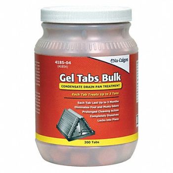 NU-CALGON Condensate Pan Treatment Gel Tablet Red, 410X92