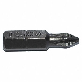ZEPHYR Insert Bit Hex Shank Single End PK5, 410Y97