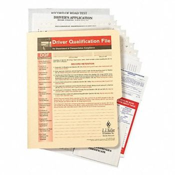 JJ KELLER Driver Qualification Paper 27 Pages PK2, 411Y97