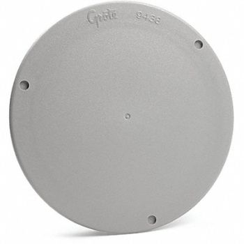 GROTE GREY 4 SNAP IN HOLE COVER w/GASKET PK2, 411Z07