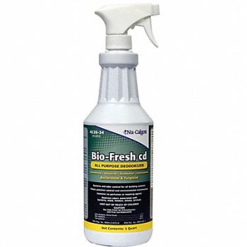 NU-CALGON Bacteriastat Liquid 1 qt. Clear, 1ANJ7