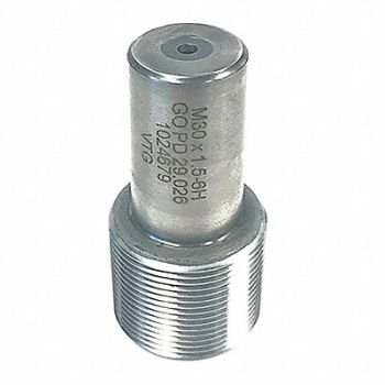 VERMONT GAGE Threaded Plug Gauge Dim Type Metric, 413K68