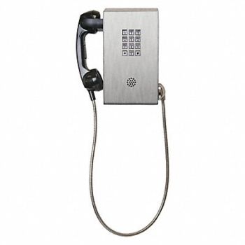 GAI-TRONICS Telephone Analog Gray Surface Mount, 414Y34