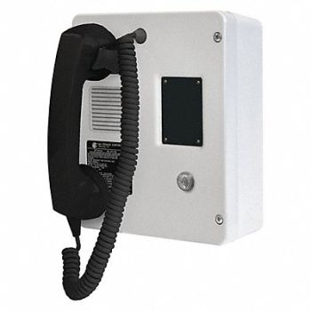 GAI-TRONICS Telephone VoIP/Ethernet Gy Surface Mount, 414Y67