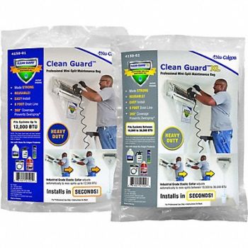 NU-CALGON Coil Cleaning Bag 50 W Plastic, 55VE82