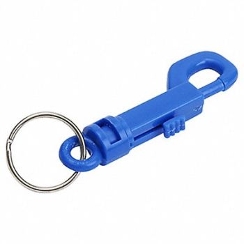 LUCKY LINE PRODUCTS Plastic Key Clip L 3 1/2 In, 4FCD8