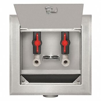 GUY GRAY Outlet Box 316 Stainless Steel 1/2 MIP, 415D11