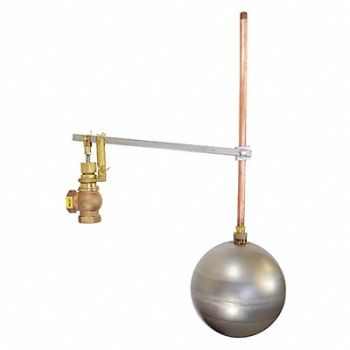 GRAINGER APPROVED Float Valve Bronze FNPT Connection 3/4, 415F28