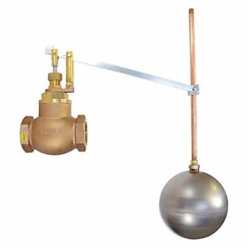 GRAINGER APPROVED Float Valve Bronze FNPT Connection 3, 415F40