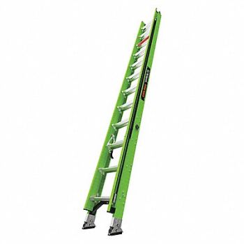 LITTLE GIANT Extension Ladder 375 lb Ld Cap. IAA Type, 415F83