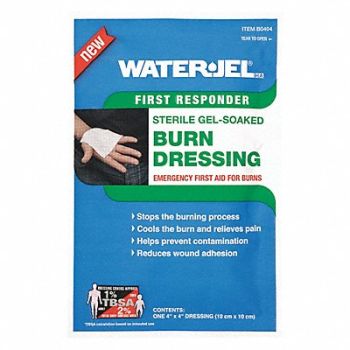 WATERJEL Burn Dressing Sterile Blue 4 L PK15, 415J23