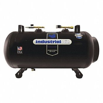 INDUSTRIAL AIR Air Tank 20 Gal 175 psi Horizontal, 415L91