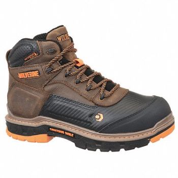 WOLVERINE Hiker Boot 14 M Brown Composite PR, 416A82