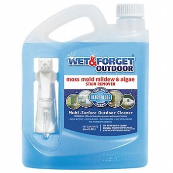 WET AND FORGET Mold and Mildew Remover 64 oz 11 pH, 416L08