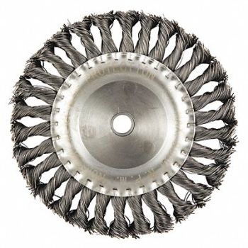 NORTON Wire Wheel Brush Arbor Hole Mount, 416M54