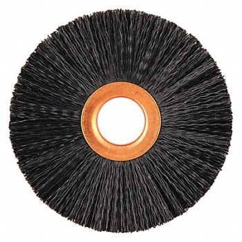NORTON Wire Wheel Brush Arbor Hole Mount, 416N11