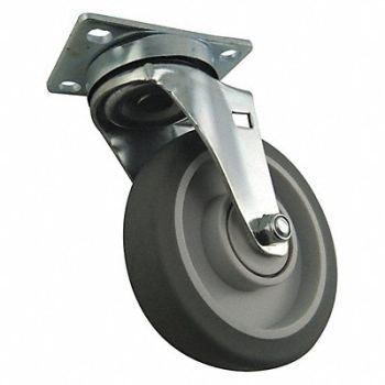 GRAINGER APPROVED Standard Plate Caster Swivel 280 lb., 416P30