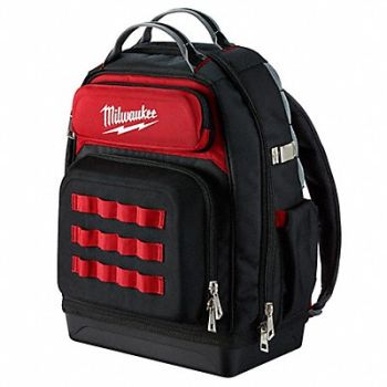 MILWAUKEE Tool Backpack Ballistic Nylon, 416P44