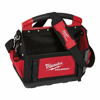 MILWAUKEE Tool Tote Ballistic Nylon Gnrl Purpose, 416P46