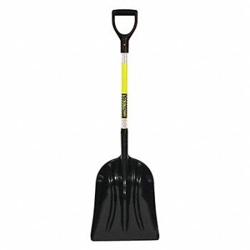 SEYMOUR MIDWEST STRUCTRON Scoop Shovel PolycarbonateBlade 14-1/4 W, 417T72