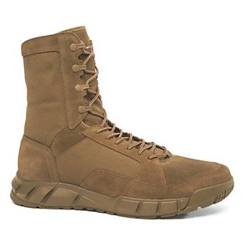 OAKLEY Tactical Boots 12-1/2 R Tan Plain Men PR, 417X06