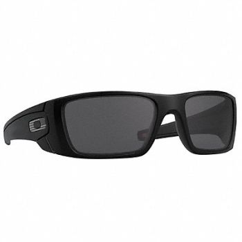 OAKLEY Glasses Gry Lens Blk Frame M Frame Alpha, 417X50