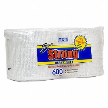 GRAINGER APPROVED Disposable Paper Plate 9 in White PK600, 20VG85