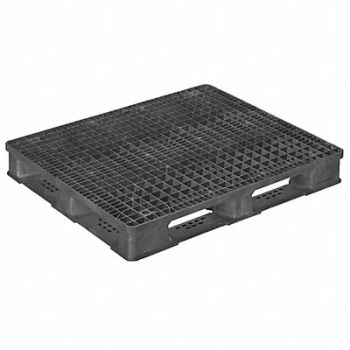 GRAINGER APPROVED Pallet Black 6-3/4 H 40 W 48 L, 418C85