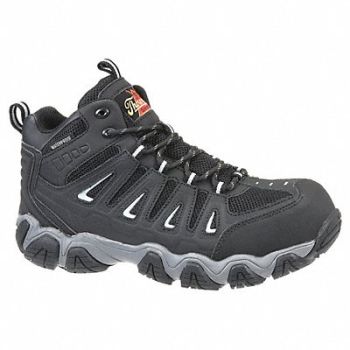 THOROGOOD SHOES Hiker Boot 14 W Black Composite PR, 418G41