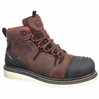 AVENGER SAFETY FOOTWEAR 6 Work Boot 15 Wide Brown Composite PR, 418U48