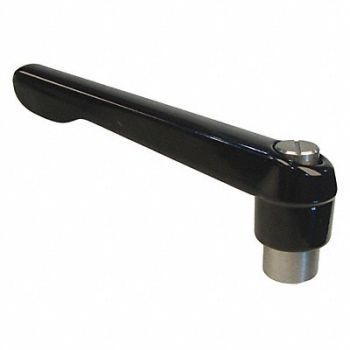 GRAINGER APPROVED Adjustable Handle M10 Plastic, 419G56