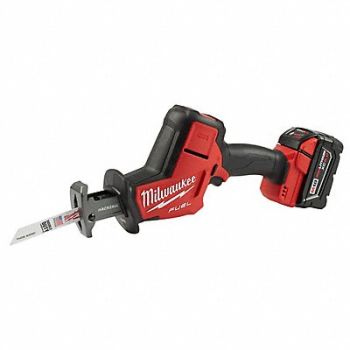 MILWAUKEE Cordless Recip Saw Kit 3000 SPM 18VDC, 419J61
